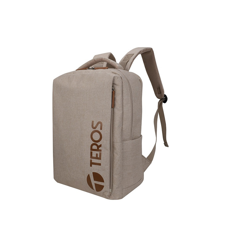MOCHILA TEROS CITY III TE-9046BG TE9046BG PARA NOTEBOOKS DE HASTA 15.6 PULG COLOR BEIGE - 2
