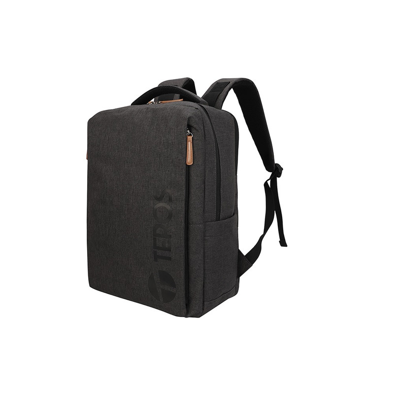 MOCHILA TEROS CITY III TE-9045GR PARA NOTEBOOKS DE HASTA 15.6 PULG COLOR GRIS - 2