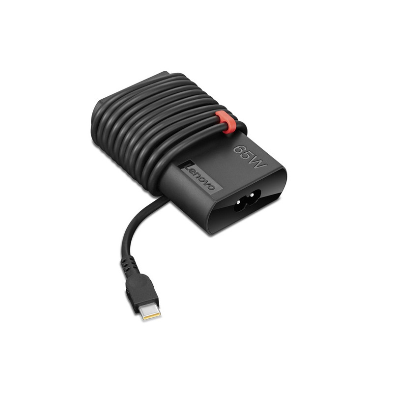 ADAPTADOR DE CORRIENTE DELGADO AC THINKPAD LENOVO 4X20V24674 DE 65W USB-C - 1