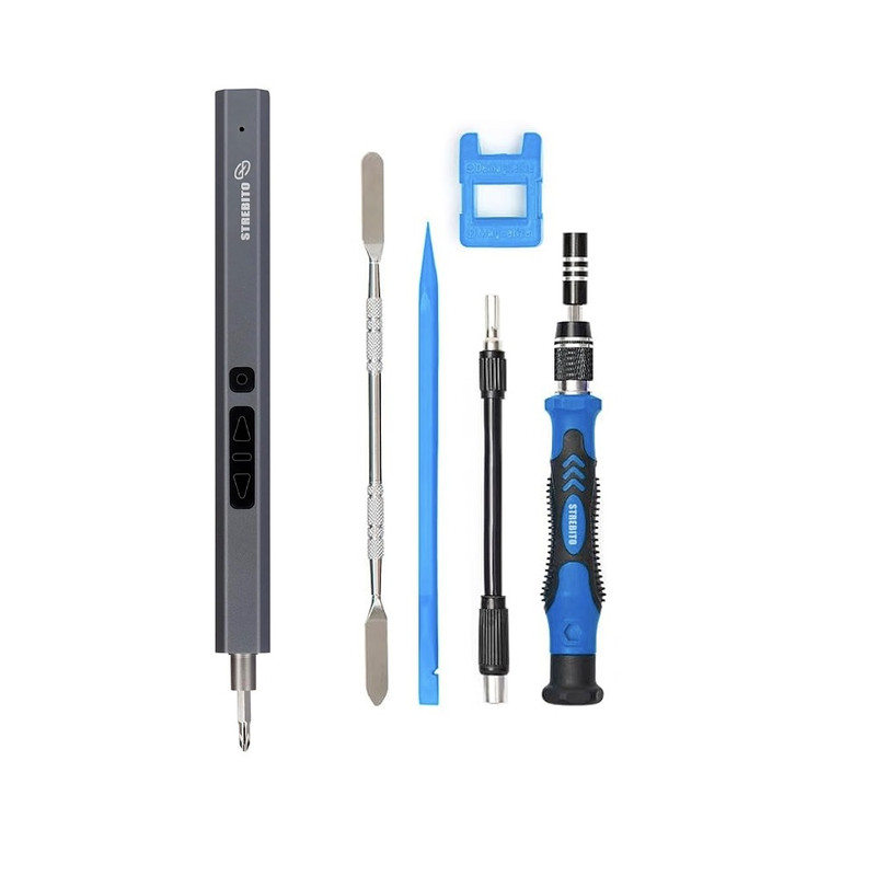 KIT DE HERRAMIENTAS STREBITO 144 EN 1 MINI-DESTORNILLADOR ELECTRICO DE PRECISIÓN - 2