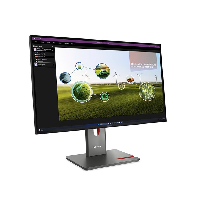 MONITOR LENOVO THINKVISION P27Q-40 27 PULGADAS 2K QHD FAST IPS HDMI DP USB - 1