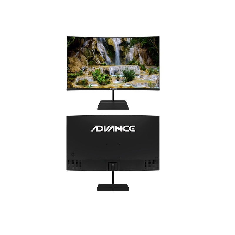MONITOR CURVO ADVANCE ADV-2456S 23.6 PULG FHD VA 144HZ 1MS HDMI DP AUDIO OUT PARLANTES - 4