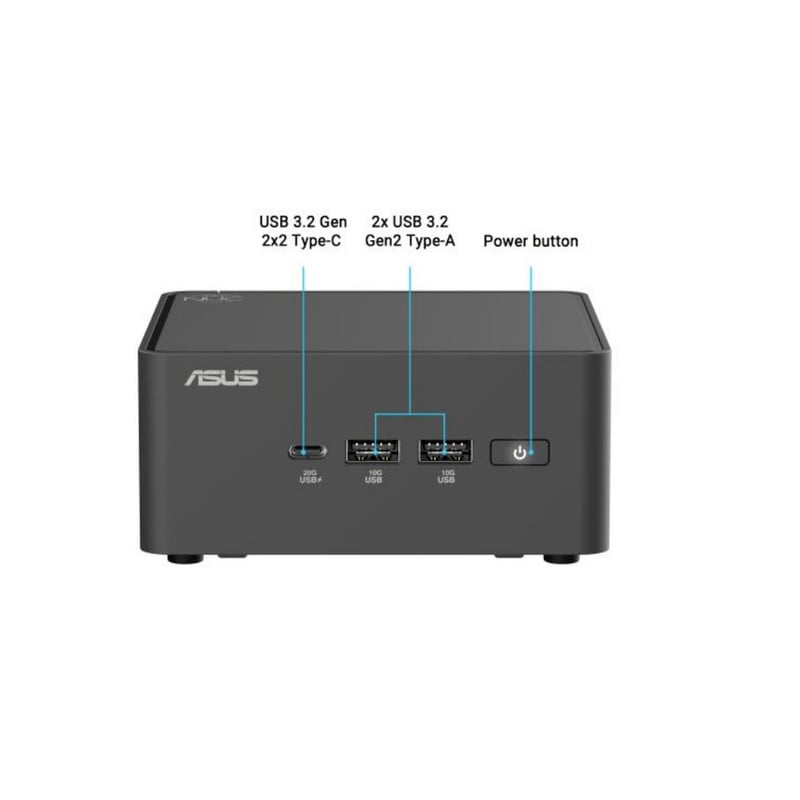 BAREBONE ASUS NUC 15 PRO 90AR00Q2-M00230 INTEL CORE 3 100U 1.2-4.7GHZ 6C 8T 10MB SMART CACHE - 1