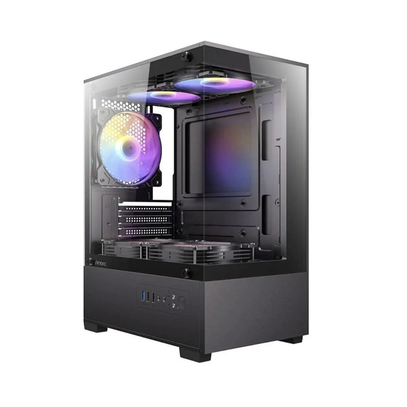 CASE ANTEC VCX100M PSU 450W MICRO-ATX  MINI-ITX NEGRO - 1