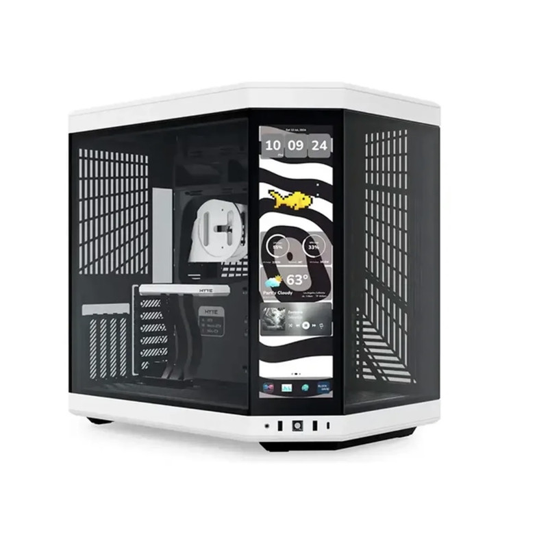CASE HYTE Y70 TOUCH INFINITE PANDA ATX MICRO-ATX Y MINI-ITX - 1