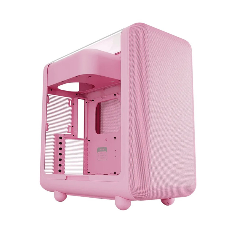 CASE HYTE X50 TG STRAWBERRY MILK ATX MICRO-ATX Y MINI-ITX ROSADO - 1