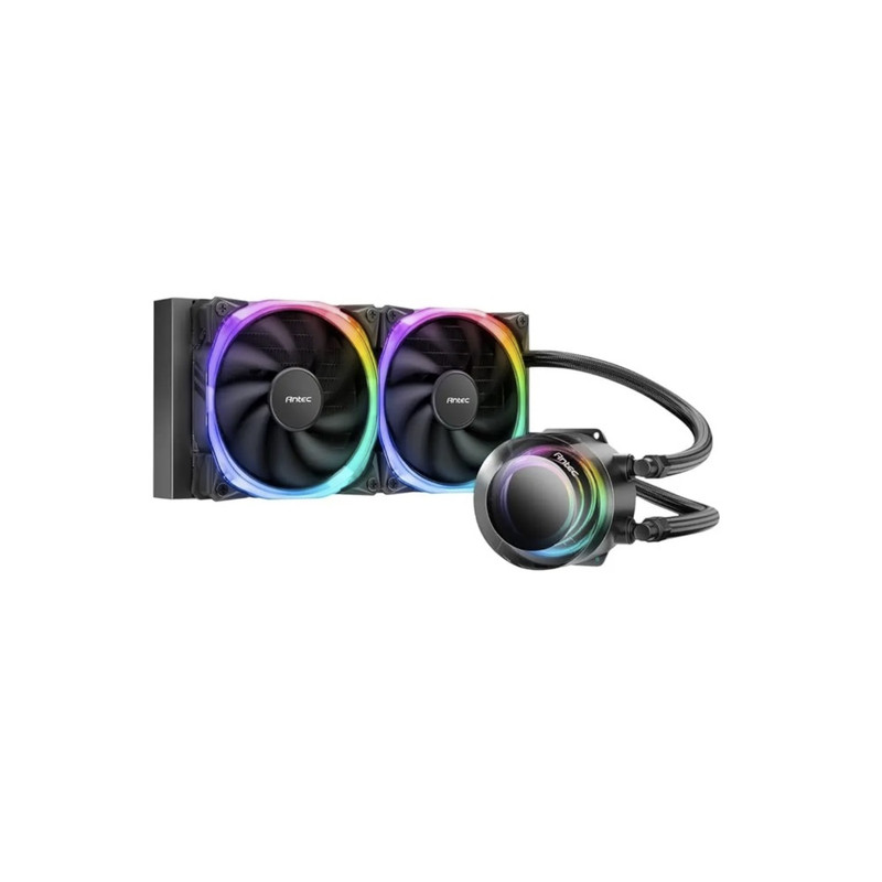REFRIGERACION LIQUIDA ANTEC VORTEX 240 NEGRO - 1