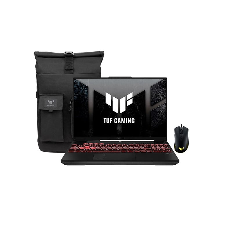 NOTEBOOK ASUS TUF FX608JHI-TU380 F16 16 PULG WUXGA IPS CORE I5-14450HX 4.8GHZ 8GB DDR5 RTX 5050 8GB - 1