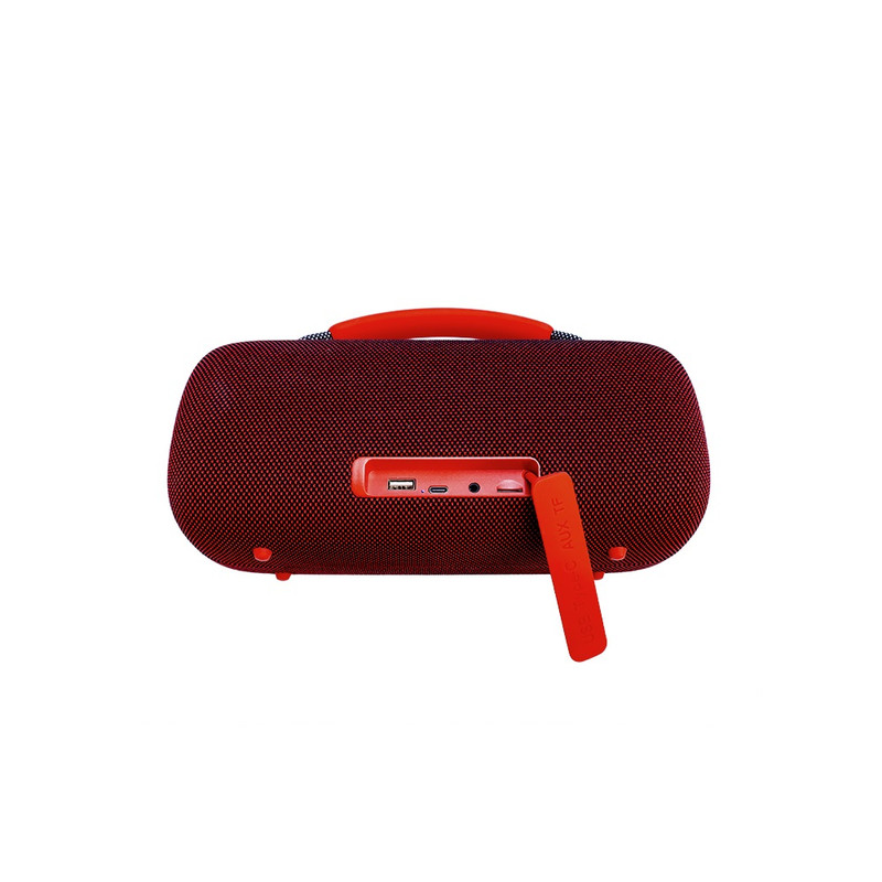 PARLANTE INALÁMBRICO TEROS VIBE VB-6049R 60W BT 5.3 4000 MAH USB LUCES LED ROJO - 3