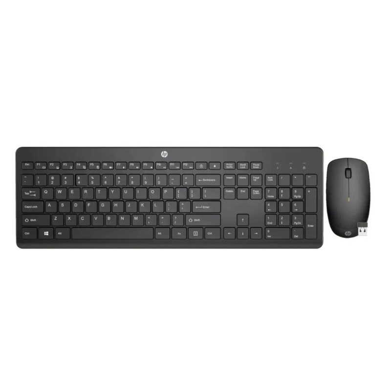 KIT TECLADO Y MOUSE HP 235 WIRELESS 1Y4D0UT NEGRO - 1