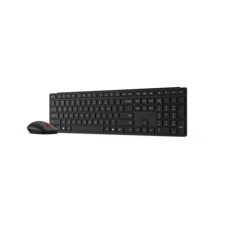 KIT TECLADO MOUSE INALÁMBRICOS LENOVO PRO COMBO 6000-LA ESPAÑOL 171 SIN BATERÍA MULTIMODO - 1