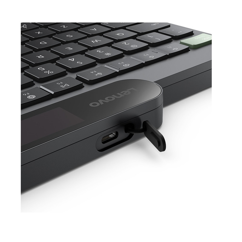 TECLADO LENOVO BLUETOOTH AUTORRECARGABLE ESPAÑOL LA 171 NEGRO - 3