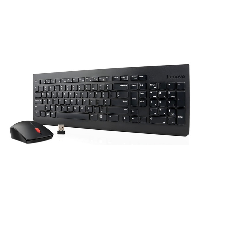 KIT DE TECLADO MOUSE LENOVO 510 INALÁMBRICO COLOR NEGRO - 1
