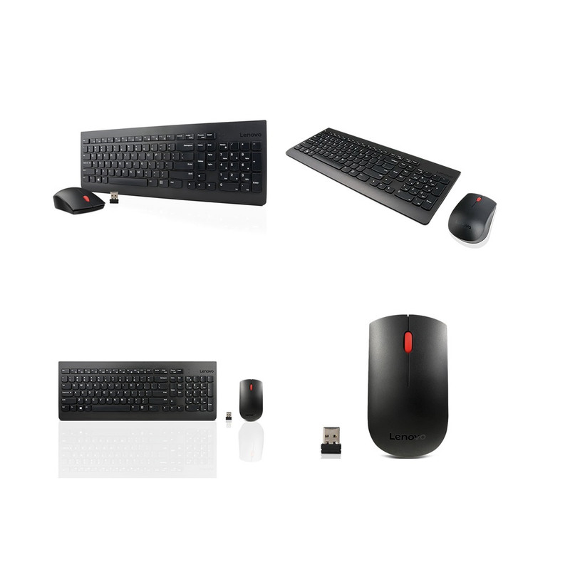 KIT DE TECLADO MOUSE LENOVO 510 INALÁMBRICO COLOR NEGRO - 2
