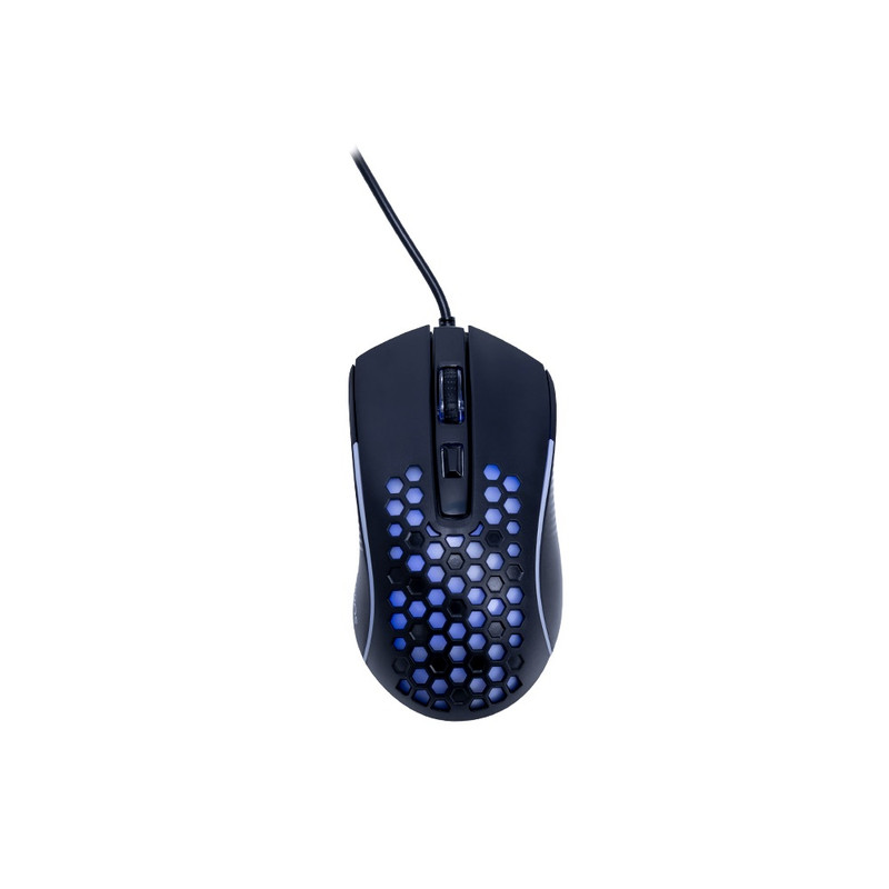 KIT 4 EN 1 TEROS TE-5014S TECLADO MOUSE AURICULARES MOUSEPAD NEGRO - 4