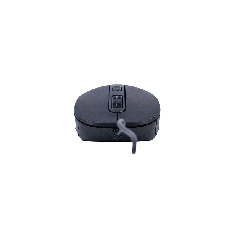 MOUSE TEROS TE-1229S USB 4 BOTONES NEGRO - 3