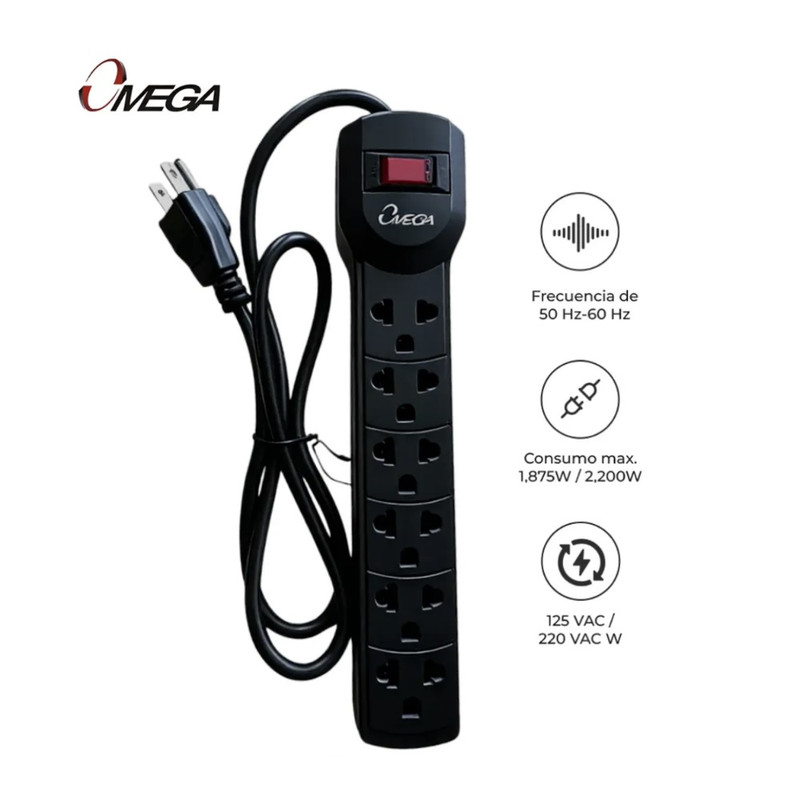 SUPRESOR PICO OMEGA 492723BK 6 TOMAS - 2