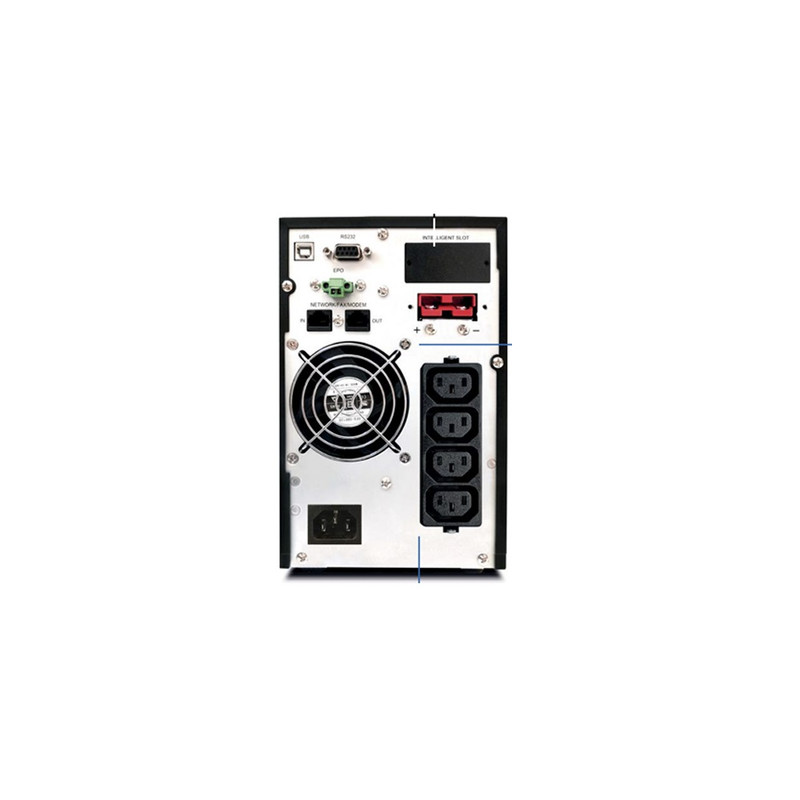 UPS CDP UPO11I AX ON-LINE 1000VA 1000W 220VAC 4 SALIDAS IEC-C13-14 - 2
