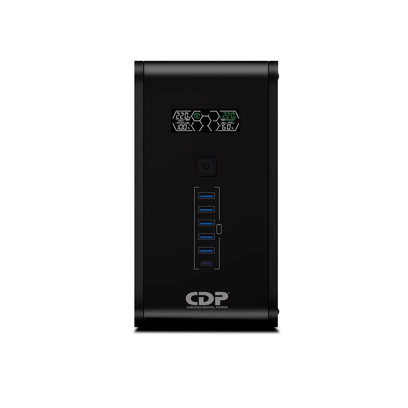 UPS INTERACTIVO CDP R-SMART 2010I 2000VA 1200W NEGRO - 1