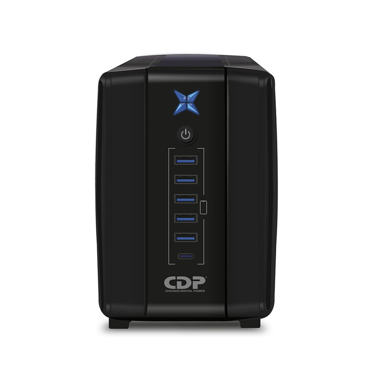 UPS CDP R-UPR1008I INTERACTIVO 1000VA 500W 220V CA 50-60HZ AJUSTE AUTOMÁTICO - 1