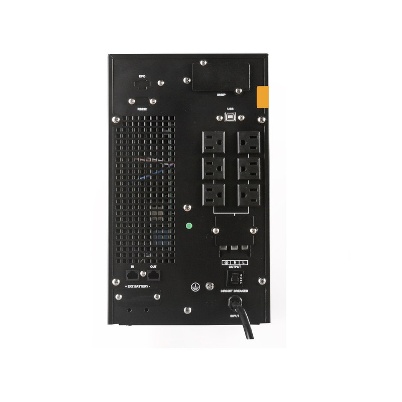 UPS ELISE FASE ONLINE SERIE ZEN 3000VA 2700W 6 TOMAS DE SALIDA NEMA 5-15 USB - 2