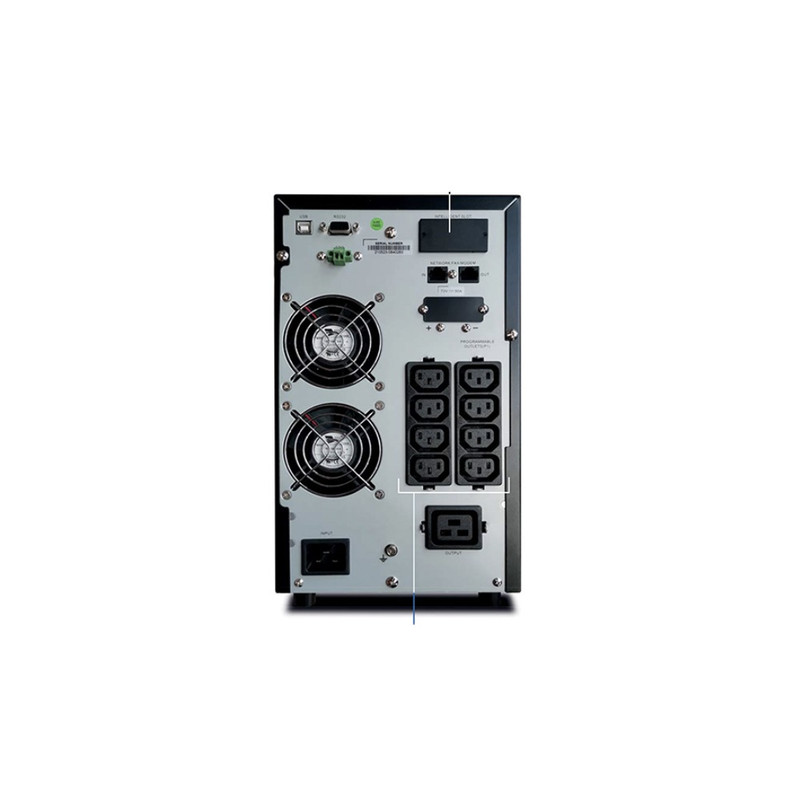 UPS CDP UPO11I AX ON-LINE 3000VA 3000W 220VAC 6 SALIDAS IEC-C13-14 - 2