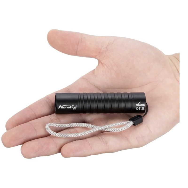 LINTERNA UV ULTRAVIOLETA DE 365NM ALONEFIRE RECARGABLE USB DETECCIÓN DINERO MASCOTAS - 4