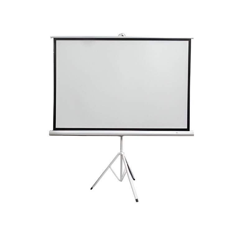 ECRAN CON TRÍPODE TEROS ID-TE-9063W 156X117 MTS 43 80 BLANCO MATE - 1