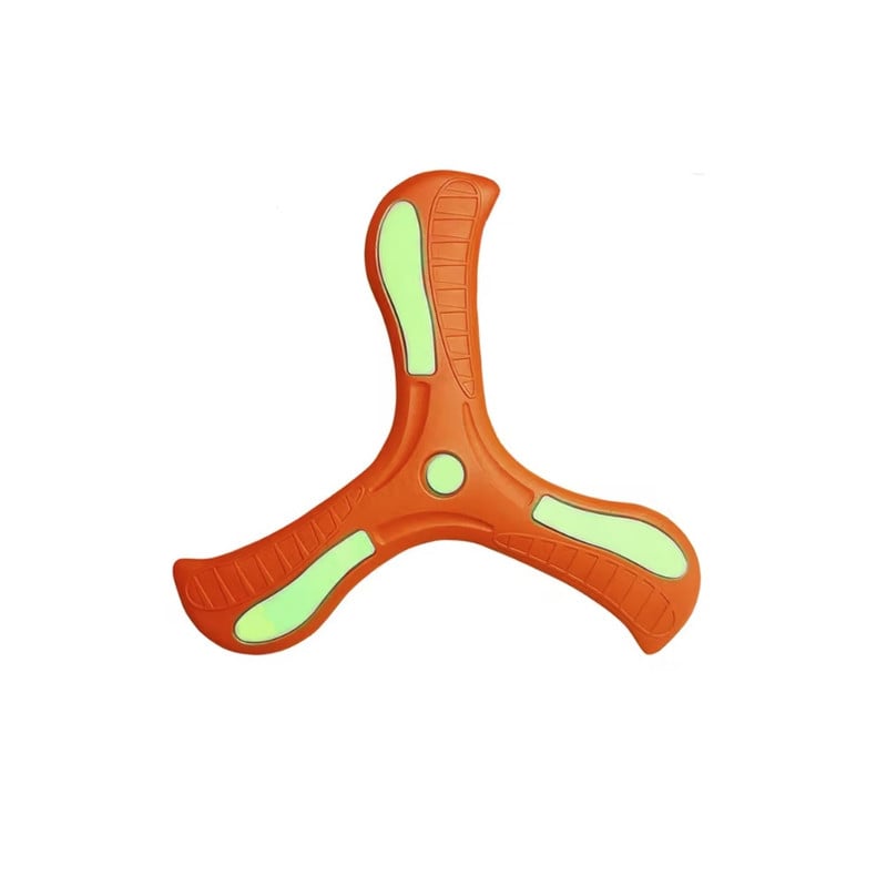 BOOMERANG SUAVE DE TRES HOJAS PARA NIÑOS JUGUETE DISCO VOLADOR PARA EXTERIOR COLOR ALEATORIO - 1