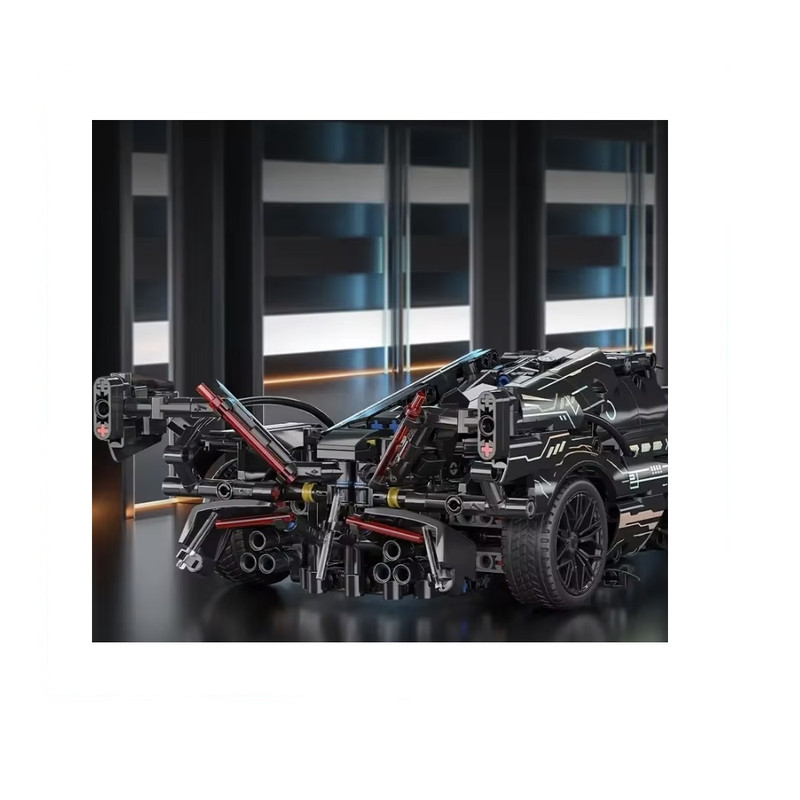 BLOQUES DE CONSTRUCCION AUTO CARRERAS QM00170 MINI 19 CM 312 PIEZAS - 4