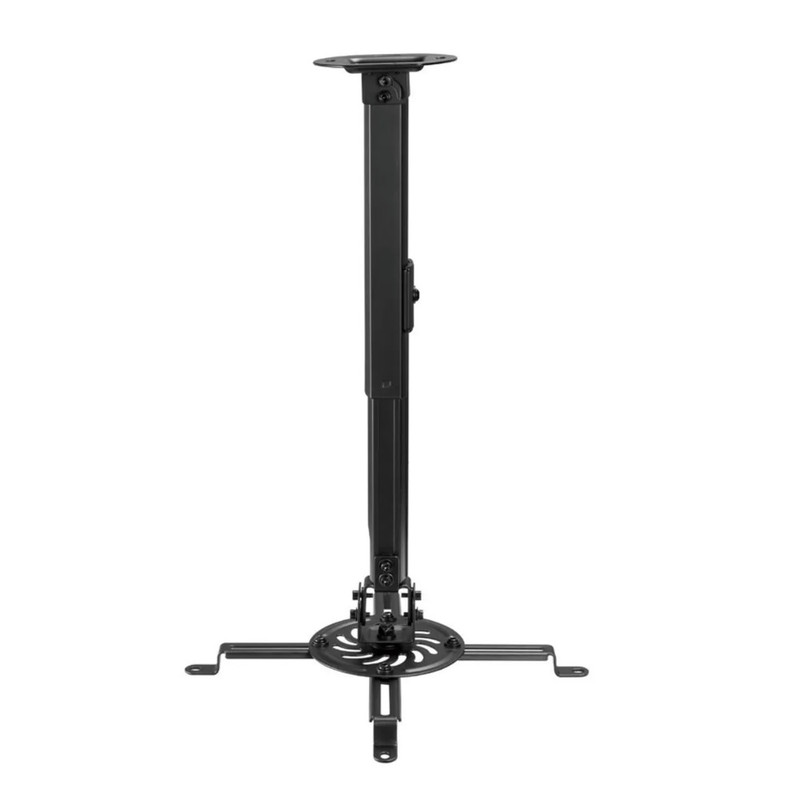 SOPORTE RACK PROYECTOR KOREANO RPK-BL MULTIMEDIA PARA TECHO COLOR NEGRO - 1