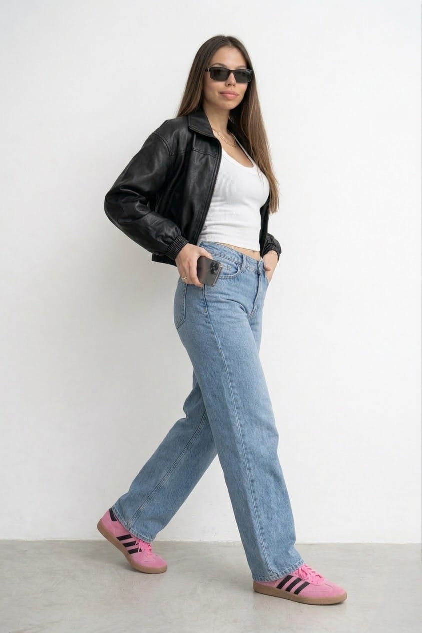 CASACA BOMBER ESTILO URBANO DE MUJER - 3