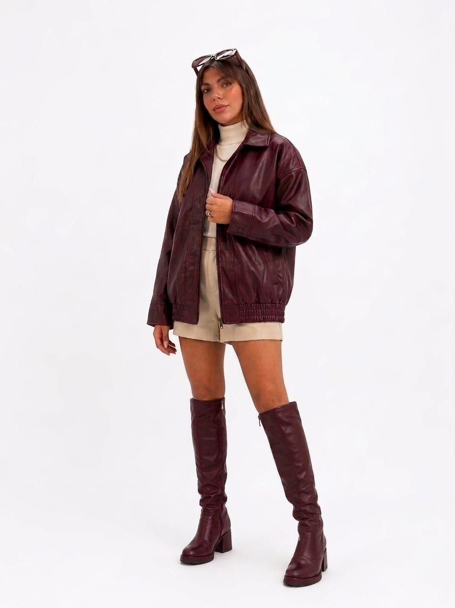 CASACA OVERSIZE MUJER OTOÑO - 2