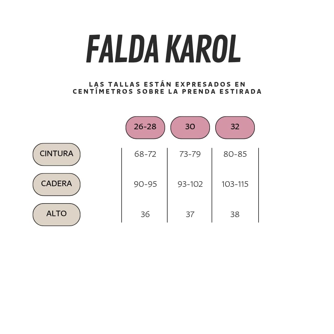 FALDA PERLA PLISADA CON SHORT INTERNO DE MUJER - 4