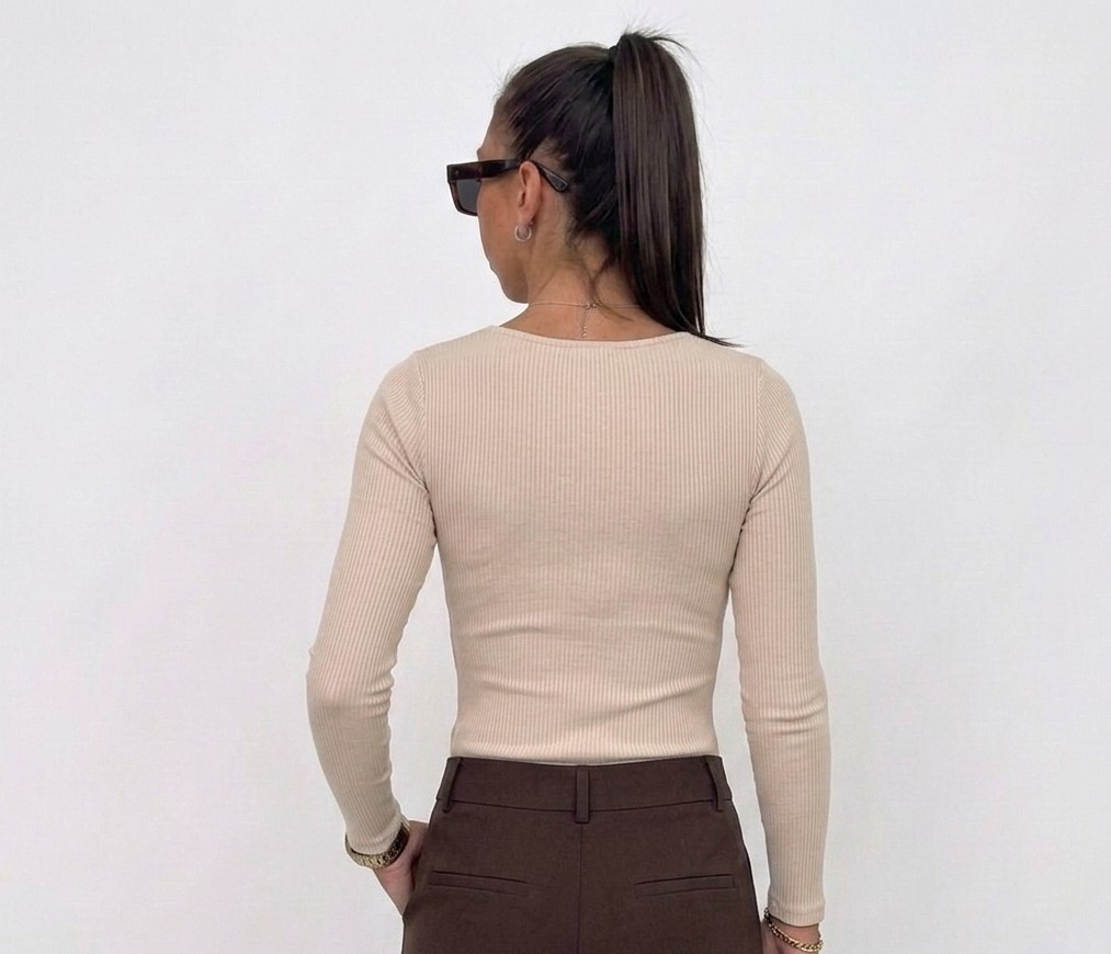POLO RIB MUJER TENDENCIA CASUAL - 2