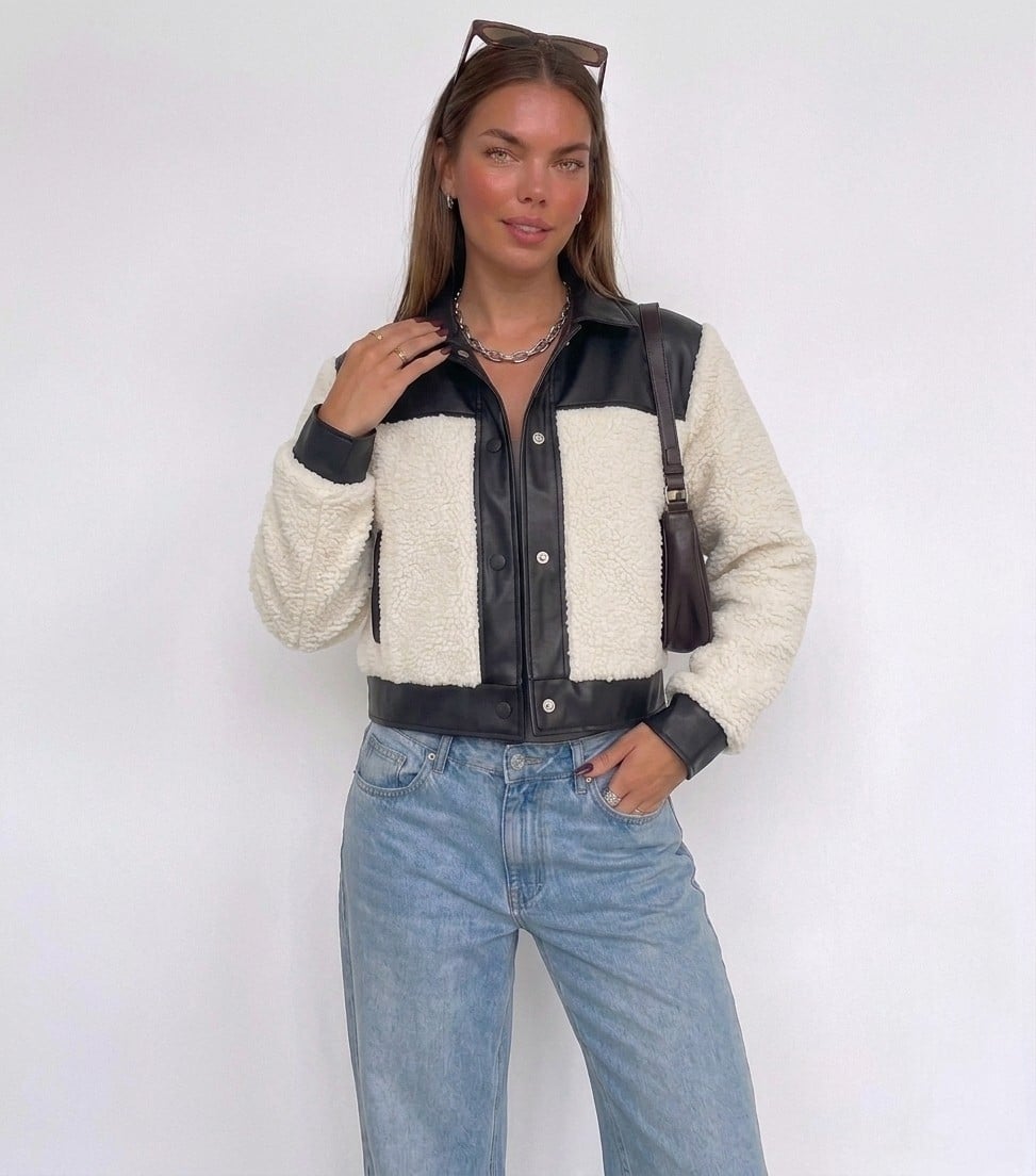 CASACA ESTILO CASUAL DE INVIERNO PARA MUJER - 1