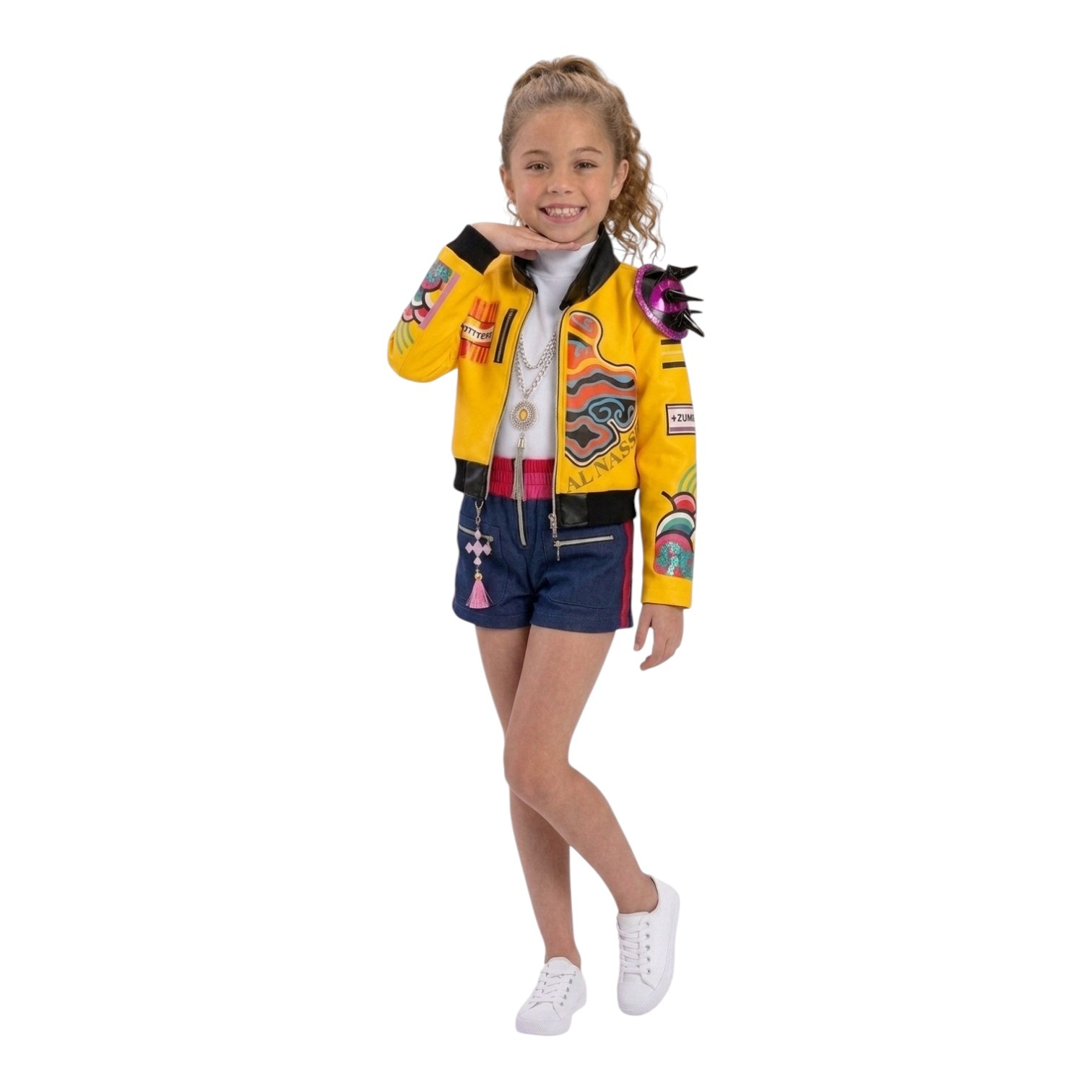 DISFRAZ RUMI KPOP AMARILLO DE NIÑAS - 2