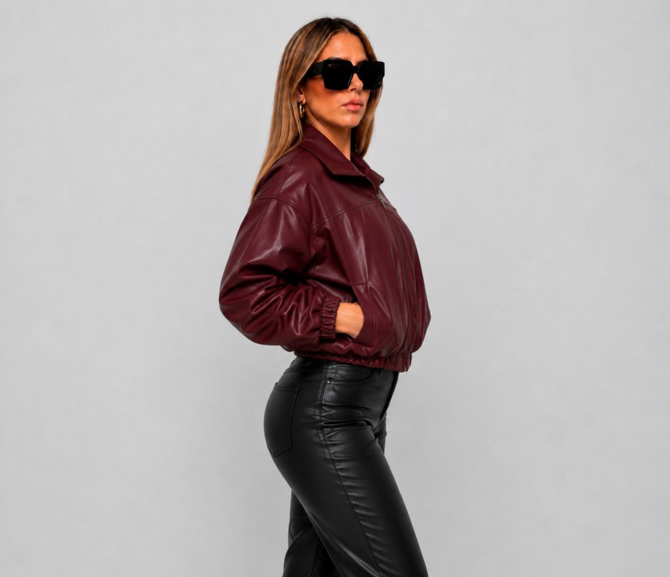 CASACA BOMBER OVERSIZE OTOÑO INVIERNO DE MUJER - 3