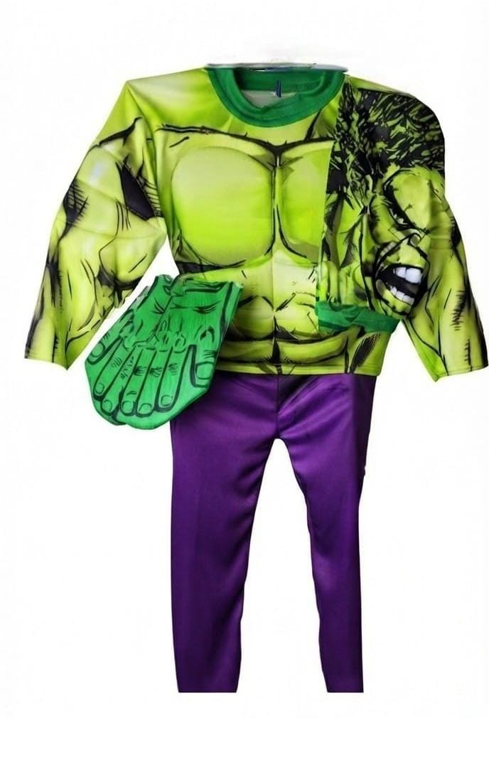 HULK HOMBRE VERDE DISFRAZ PARA NIÑOS - 2