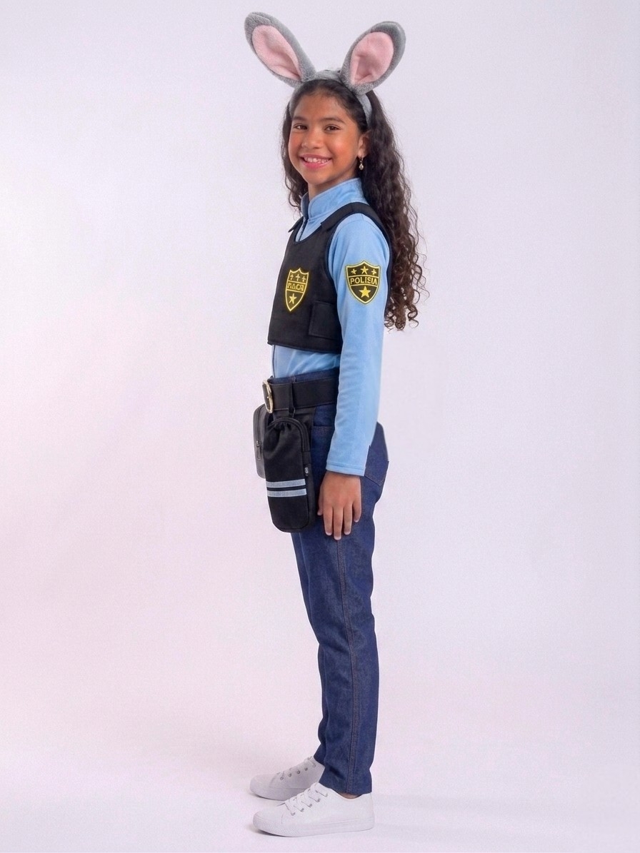 ENTERIZO UNIFORME MAMELUCO JUDY PARA NIÑAS - 2