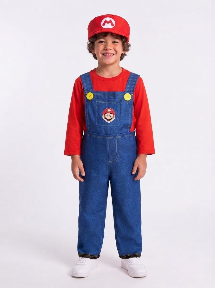 MARIO DISFRAZ PARA NIÑOS - 1