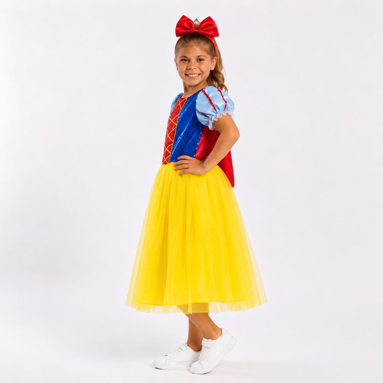 DISFRAZ DE BLANCANIEVES PARA NIÑAS - 2
