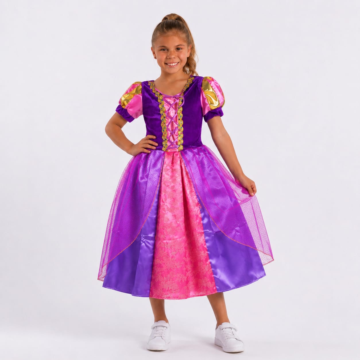 RAPUNZEL DISFRAZ PARA NIÑAS - 1