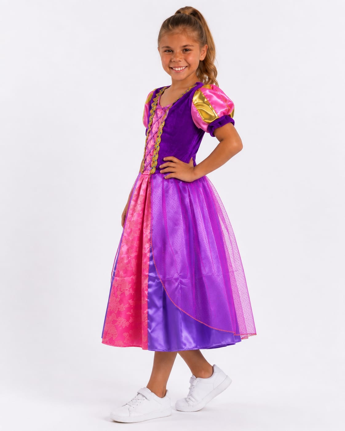 RAPUNZEL DISFRAZ PARA NIÑAS - 2