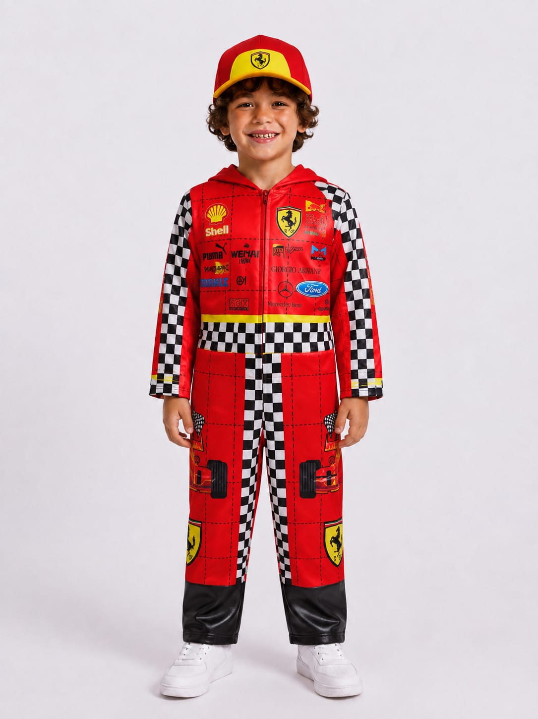 CORREDOR FORMULA 1 PARA NIÑOS HALLOWEEN - 1