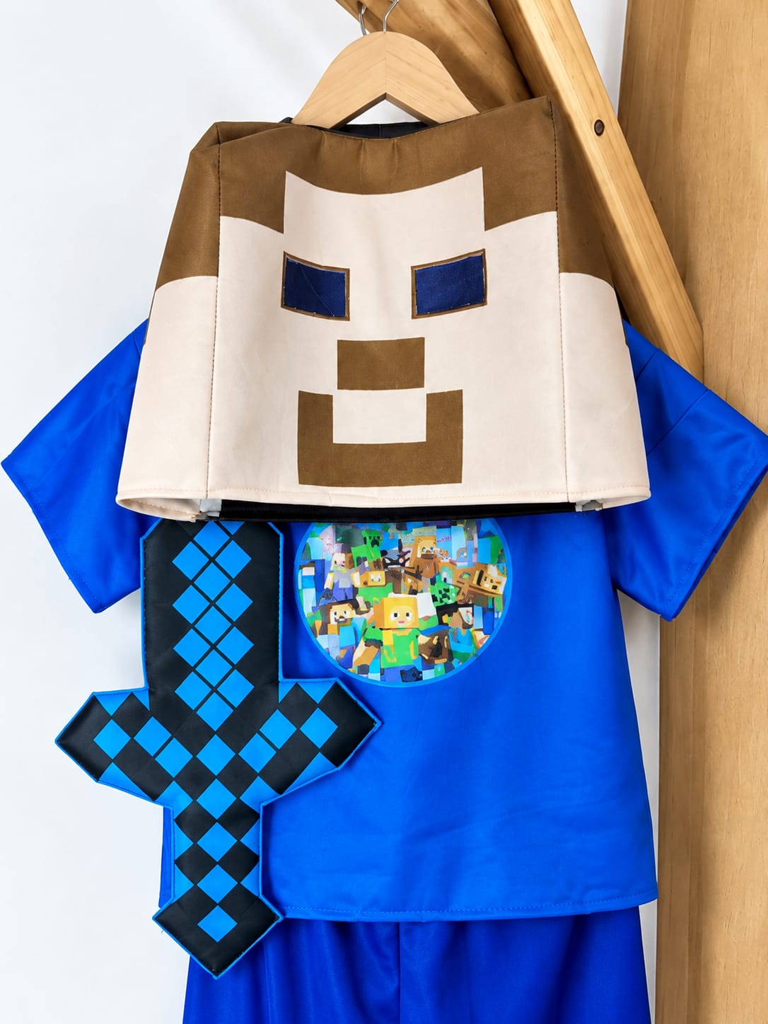 DISFRAZ DE MINECRAFT PARA NIÑOS - 2