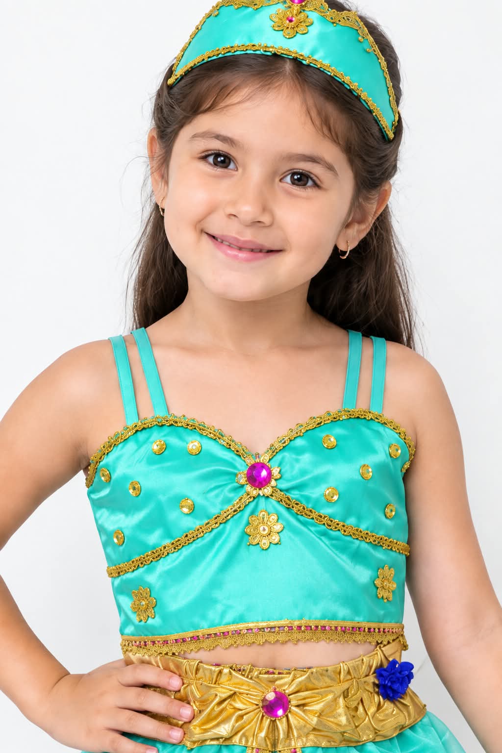 DISFRAZ JAZMIN PARA NIÑAS HALLOWEEN - 3