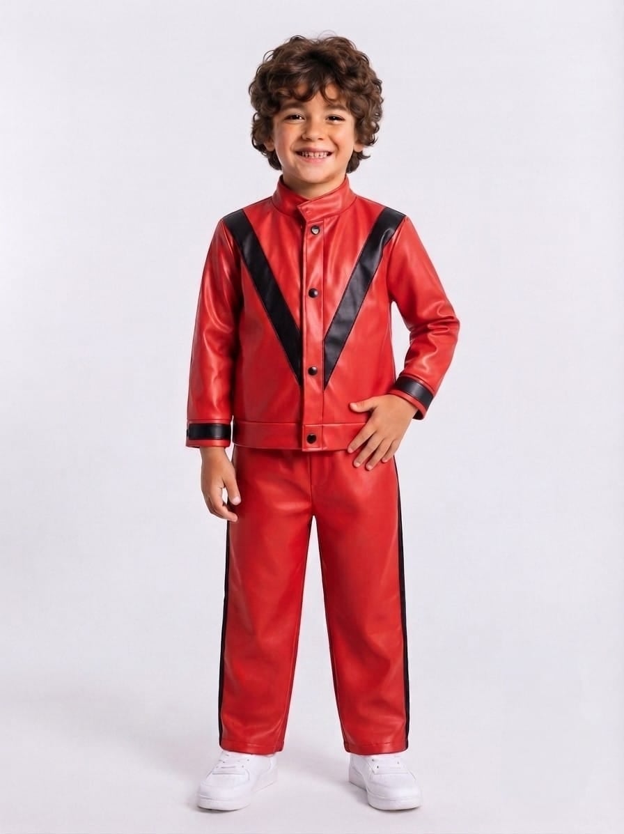 DISFRAZ DE MICHAEL JACKSON THRILLER DE NIÑOS - 1