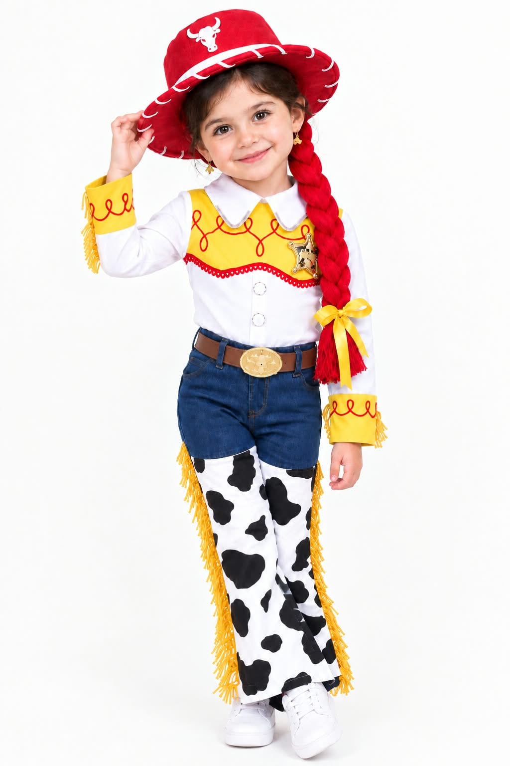 DISFRAZ DE JESSIE VAQUERITA PARA NIÑAS - 3