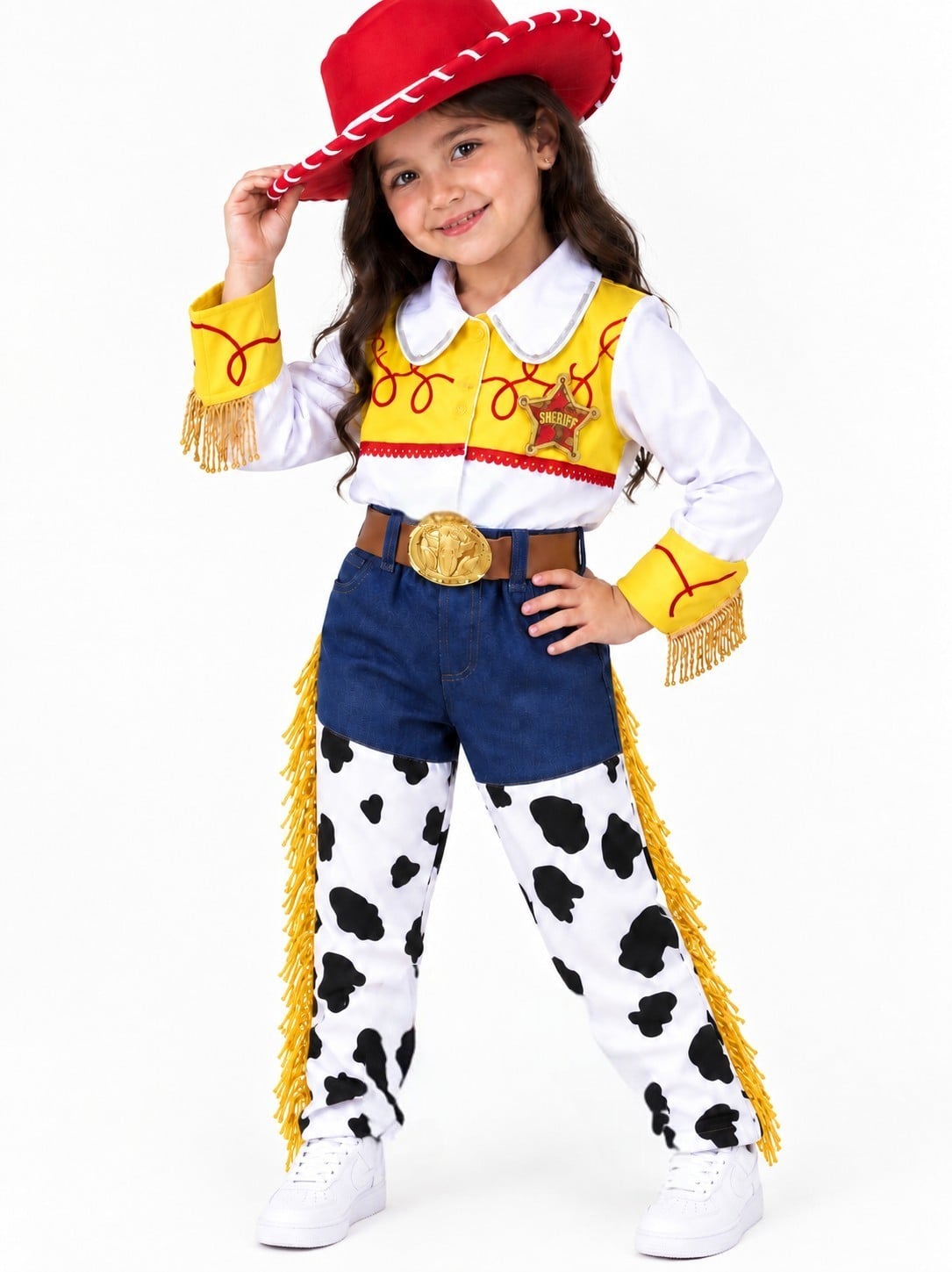 DISFRAZ JESSIE PANTALONES HALLOWEEN PARA NIÑAS FIESTA - 1